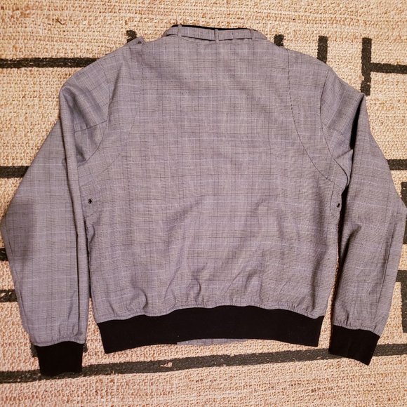 Members Only Style Plaid Jacket - Picture 2 of 2